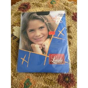 New Levante Italy STOCKINGS CHILD SIZE Blue BluMarine‎ Size 6 - 5/7 Years